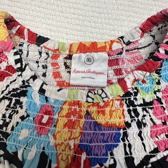 Hanna Andersson Smocked Colorful Dress - Picture 4 of 4